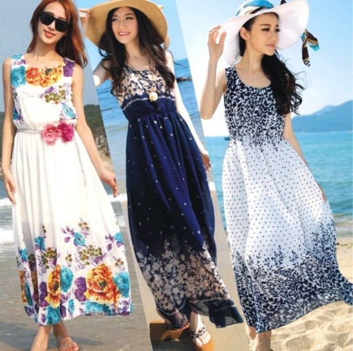 Robe longue femme P1048
