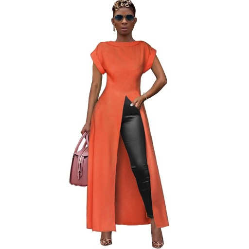 Robe maxi avec fente