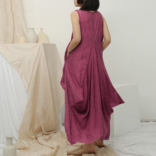 Robe maxi femme avec poches