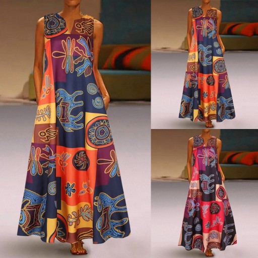 Robe maxi femme originale