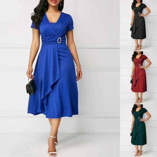 Robe midi de soirée