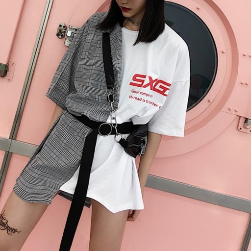 Robe mini femme combinée