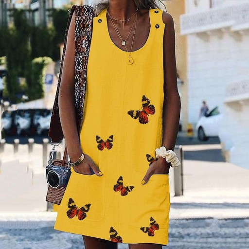 Robes d'été pour femmes avec des papillons