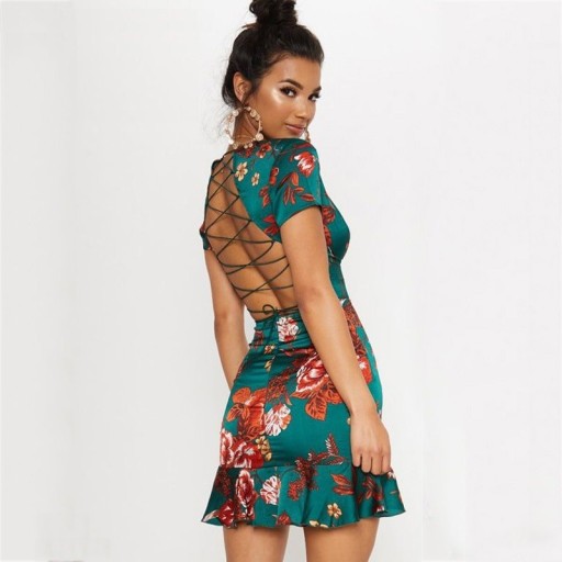 Robes d'été pour femmes avec lacets