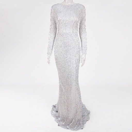 Robes de soirée longues en sequins