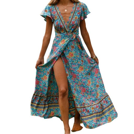 Robes longues à nouer pour femmes