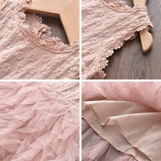 Robes pour filles avec jupe en tulle