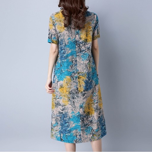 Robes tunique pour femmes avec imprimé