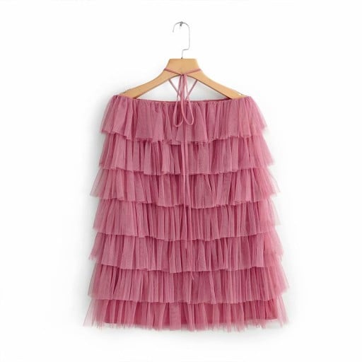 Rochie cu straturi fără bretele