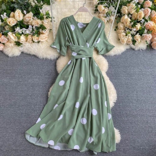 Rochie de damă cu buline P809