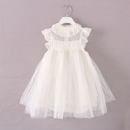 Rochie de fată cu fustă din tul N102