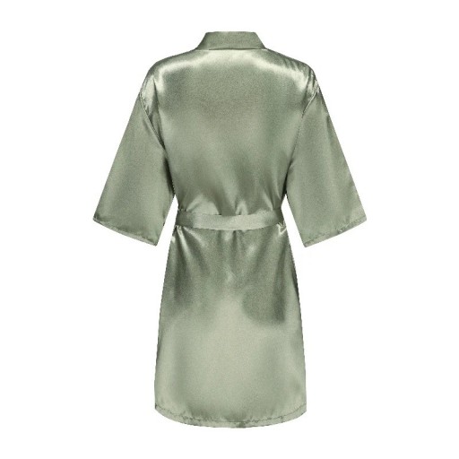 Rochie de noapte din mătase artificială Rochie elegantă ușoară cu legare în talie Cordon în talie Îmbrăcăminte de casă delicată și confortabilă pentru purtare zilnică