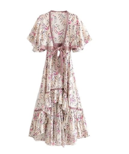 Rochie de vară cu mâneci largi
