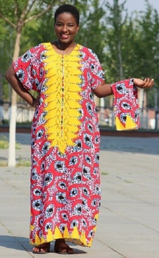 Rochie lungă etno