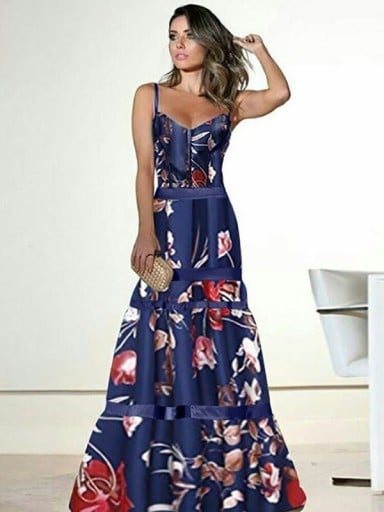 Rochie lungă pentru femei P1009