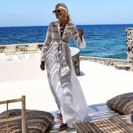 Rochie maxi de plajă pentru femei P925