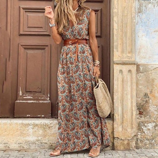 Rochie maxi de vara de dama A3075