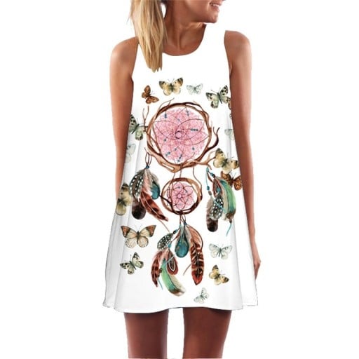 Rochie scurta Boho