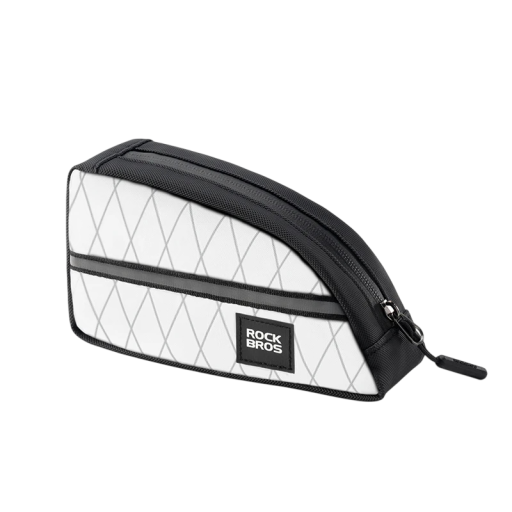 ROCKBROS Bolsa triangular para el marco de la bicicleta 20 x 16 x 9 x 5 cm bolsa de viaje portátil de nylon para accesorios