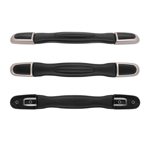 Roda de mala 26 x 23 x 17,4 cm Manípulo de plástico de substituição para malas de viagem Manípulo resistente para reparação de bagagens e malas de viagem