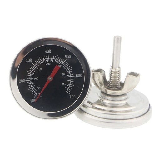 Røgeri- og grilltermometer 50 - 350 °C