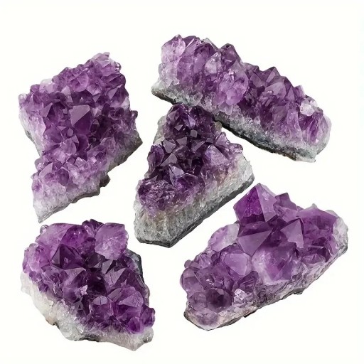 Roher Amethyststein, 2–5 cm, unregelmäßig, natürliches Mineral, Dekoration, Heimaltar, Edelstein, Geschenk, Kristall zur Entspannung