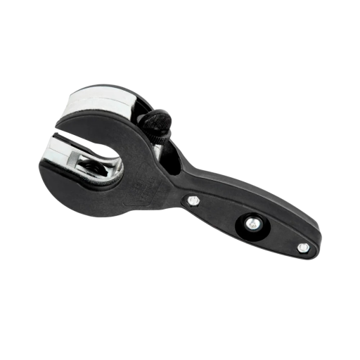 Rohre Schneider mit Ratschenmechanismus für einen Bereich von 8 bis 29 mm mit verstellbarem Rad schwarz für Kupfer-, Aluminium-, Gusseisen-, Edelstahl- sowie PPR- und PE-Rohre