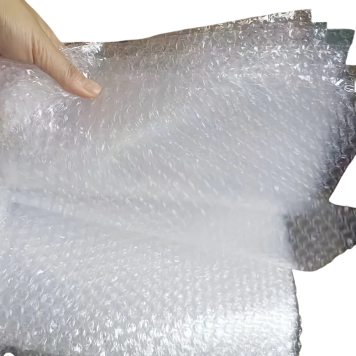 Role bublinkové fólie 20×500 cm na balení a ochranu křehkých předmětů, tlumicí ochranný materiál pro stěhování a zásilky