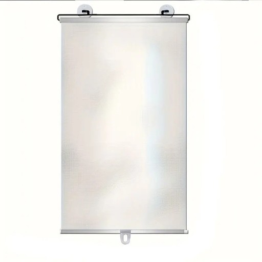 Roleta opaca com efeito arco-íris sem perfuração 40x125 cm Roleta para janela com ventosas Roleta semitransparente