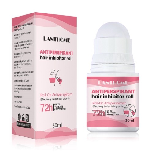 Roll-on antiperspirant med hårfjerningseffekt under armene Roll-on antiperspirant mod sved og lugt Hæmmer overdreven hårvækst Langtidsvirkende deodorant mod hårvækst 30 ml