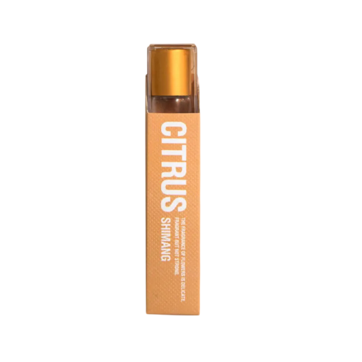 Roll on feromonparfume til kvinder citrus basilikum 10 ml applikation på pulspunkter kompakt emballage til daglig brug
