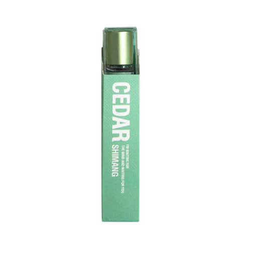Roll on feromoon parfum voor vrouwen ceder geur 10 ml applicatie op pulspunten compacte verpakking voor dagelijks gebruik