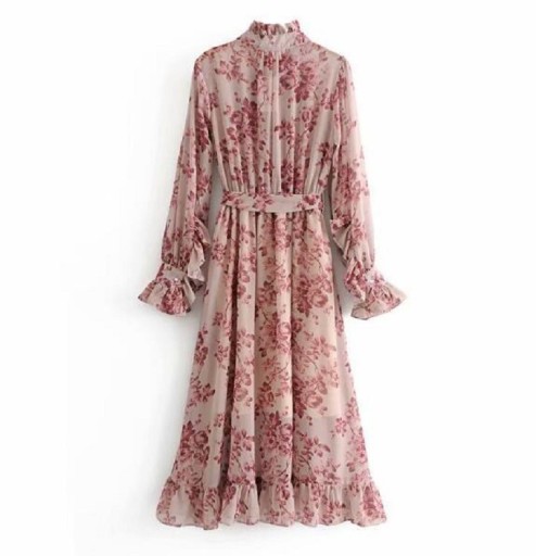 Romantické kvetované šaty