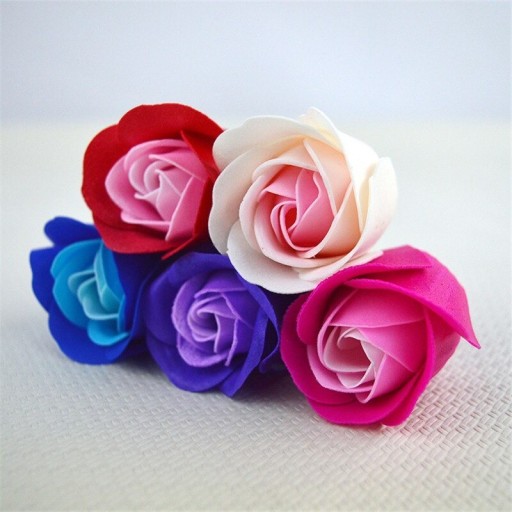 Rosa di sapone decorativa 81 pz