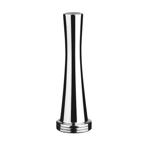 Rostfri tamp 8 x 2,45 cm för packning av malet kaffe för återanvändbara kapslar till Nespresso kaffemaskin