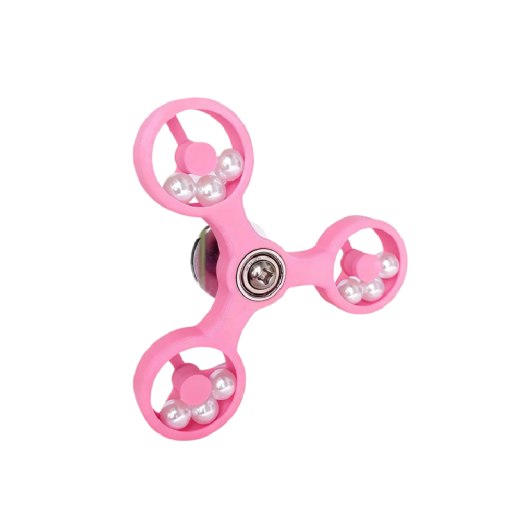 Roterende speelgoed voor vogels wiel 10,6 x 10,6 x 4,5 cm ABS ijzer interactieve spinner voor in de kooi voor spel en activiteit