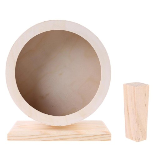 Roue en bois pour hamsters