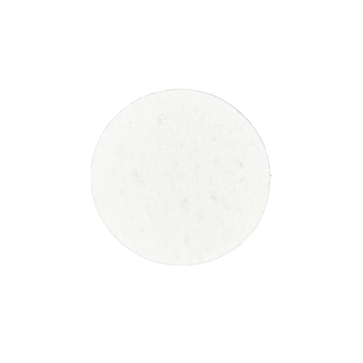Round Foam Textured Paper 20 pcs approx 60 mm thickness 1 mm structured surface white for watercolour DIY crafting