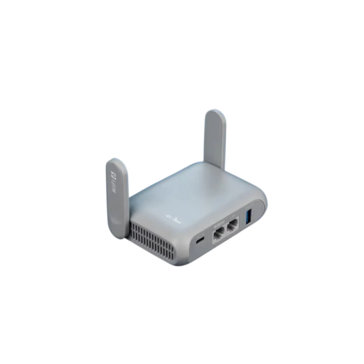 Routeur Wi-Fi blanc pour la maison et les voyages Internet sans fil à haute vitesse Connexion stable de plusieurs appareils