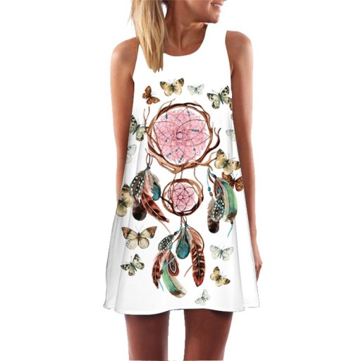 Rövid Boho ruha
