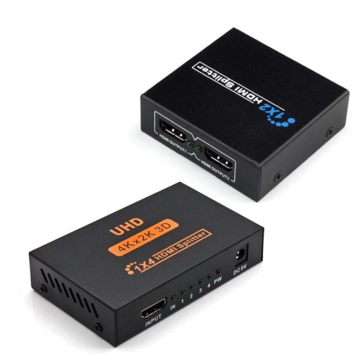 Rozdzielacz HDMI 1-2 porty / 1-4 porty K954