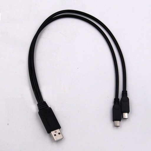 Rozdzielacz USB na Micro USB