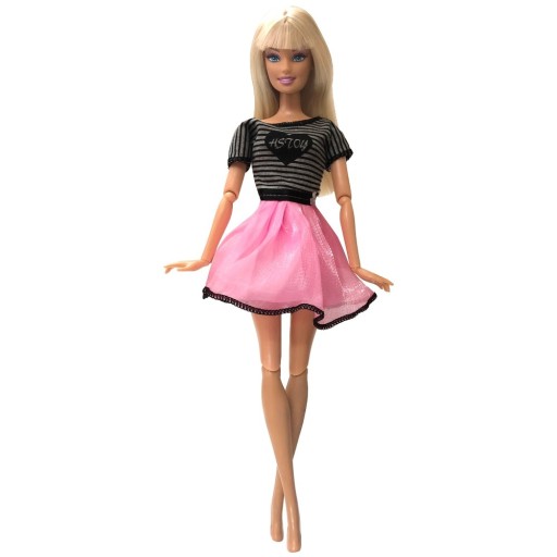 Roztomilé šaty pre Barbie A1529