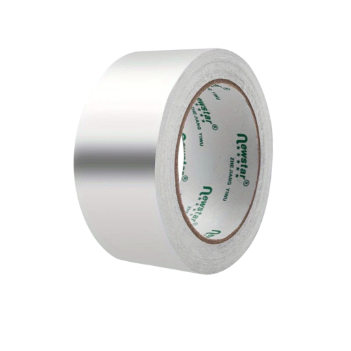 Ruban adhésif en aluminium 10 m x 58 mm Isolation thermique Résistant à l'humidité et aux produits chimiques Réparations de ventilation Tuyauterie