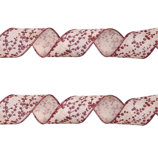 Ruban avec motif de Noël 2 m