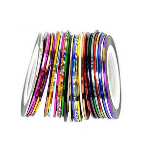Ruban décoratif pour ongles 10 pcs