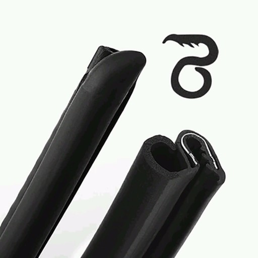 Rubber Seals for Car Doors and Boot 2 pcs