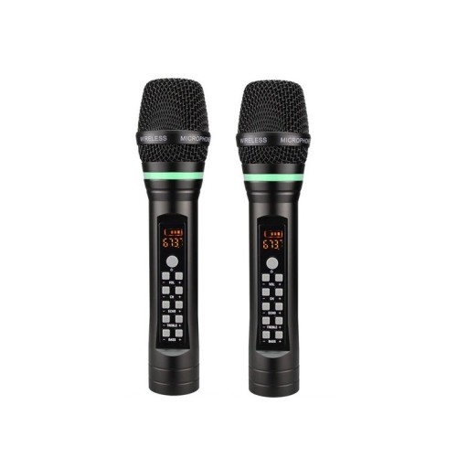 Ručné mikrofóny s príslušenstvom 2 ks K1554