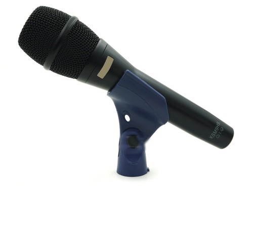 Ručný mikrofón s držiakom
