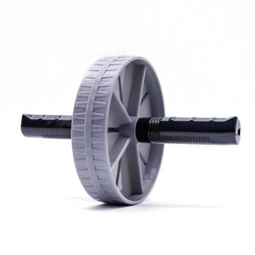 Rueda de ejercicio abdominal silenciosa con superficie antideslizante, carga fuerte de 130 kg, núcleo de acero, entrenamiento abdominal en casa.